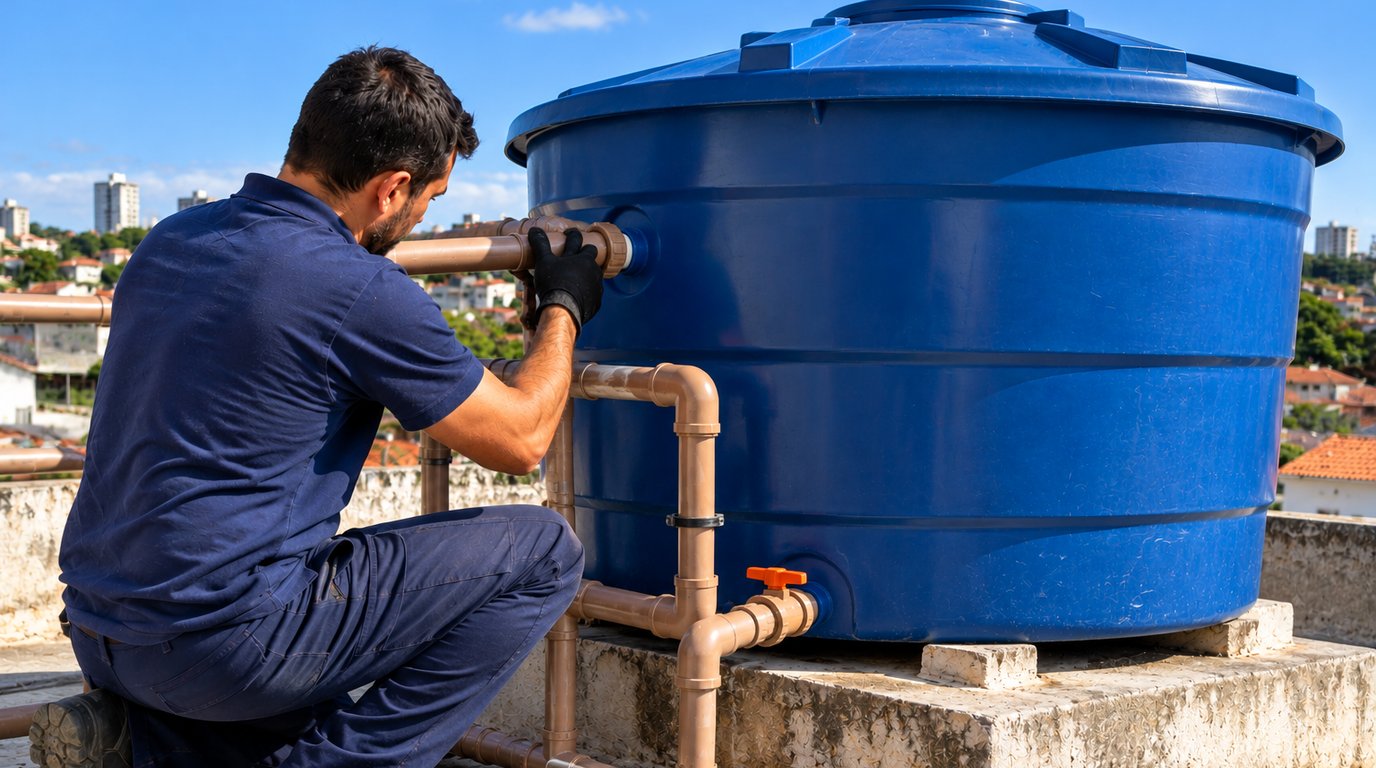 Instalação e Limpeza de Caixa d'Água em Rio Branco‑AC